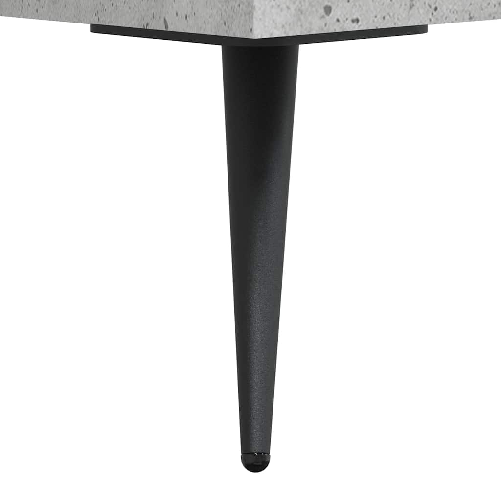 TV ormarić boja betona 150x30x44,5 cm od konstruiranog drva Siva