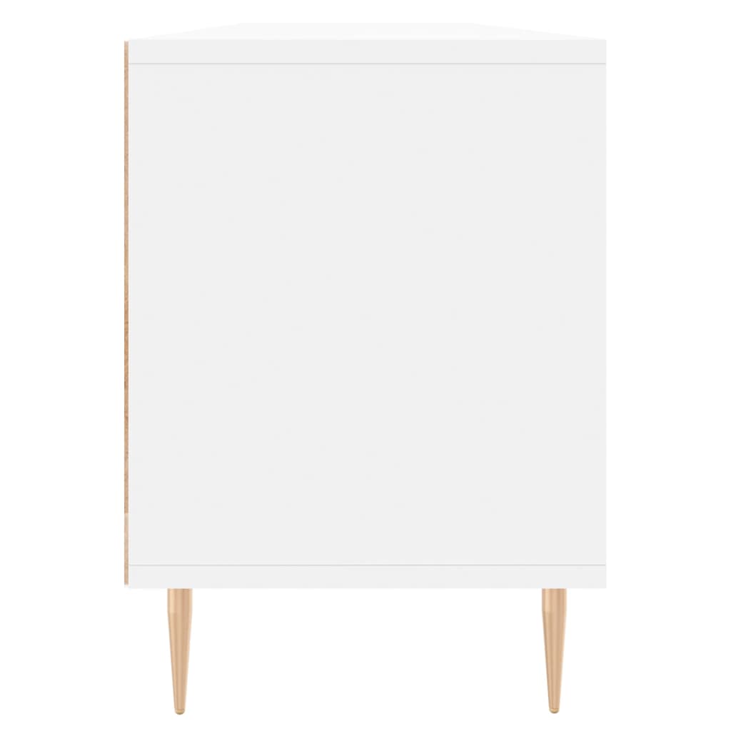 TV ormarić bijeli 150x30x44,5 cm od konstruiranog drva
