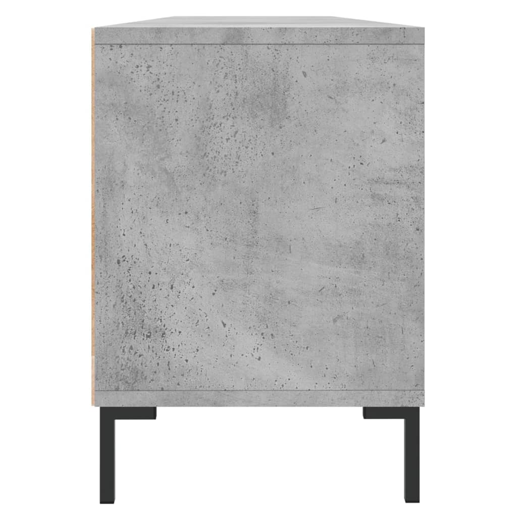 TV ormarić boja betona 150x30x44,5 cm od konstruiranog drva