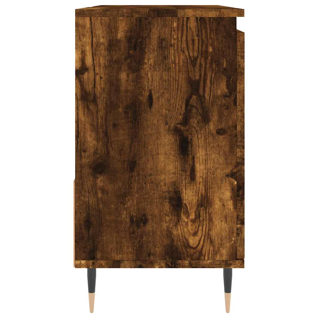 Kupaonski ormarić boja hrasta 65 x 33 x 60 cm konstruirano drvo