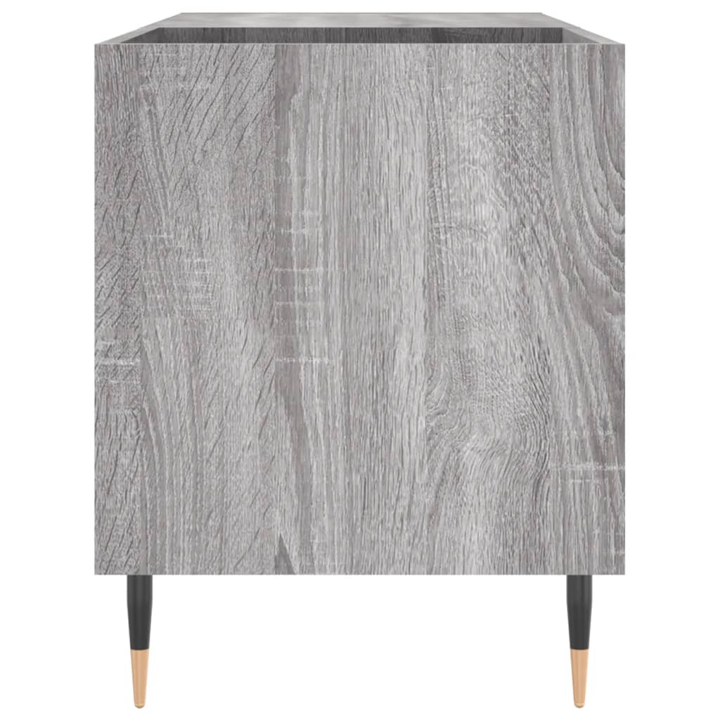 Ormarić za ploče siva boja hrasta 85x38x48 cm konstruirano drvo
