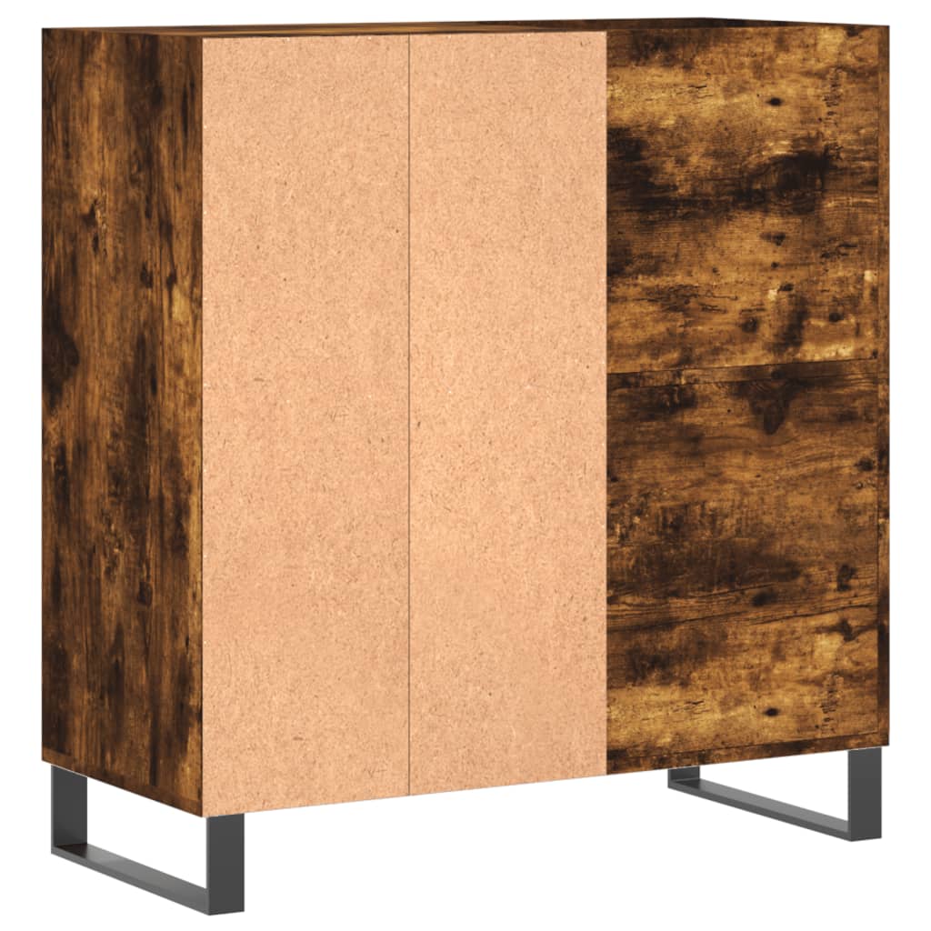 Ormarić za ploče boja hrasta 84,5x38x89 cm konstruirano drvo