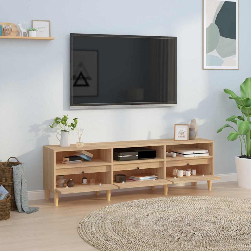 TV ormarić boja hrasta sonome 150x30x44,5 cm konstruirano drvo