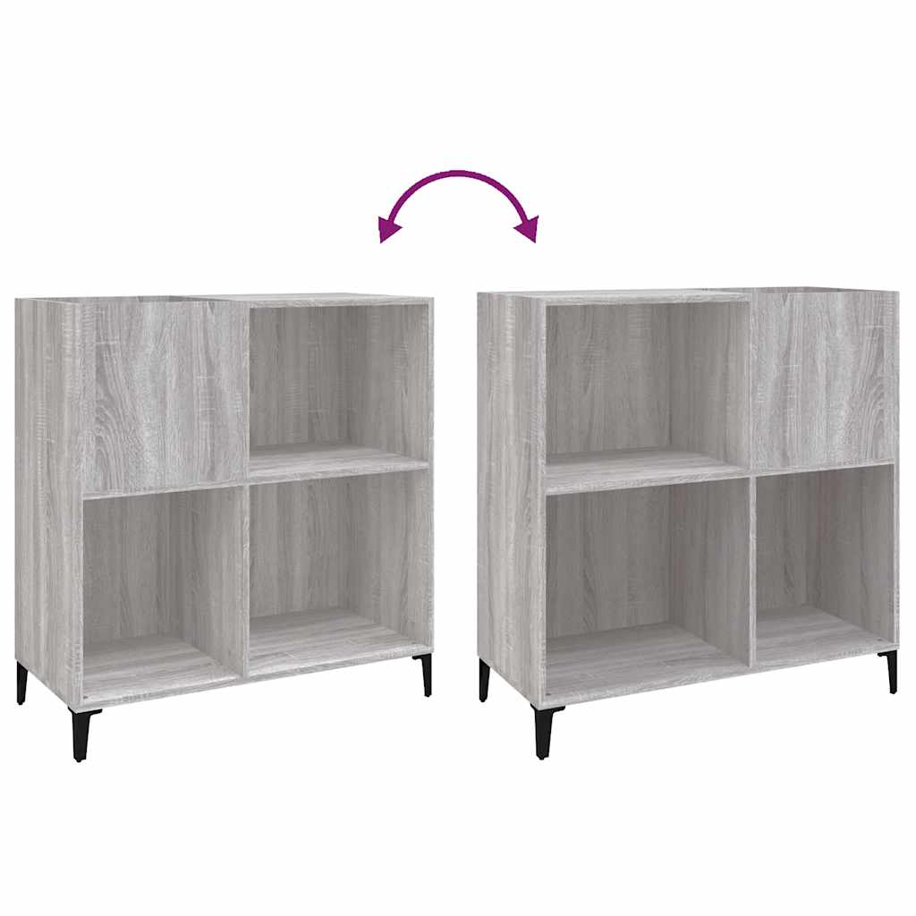 Ormarić za ploče boja hrasta 84,5x38x89 cm konstruirano drvo