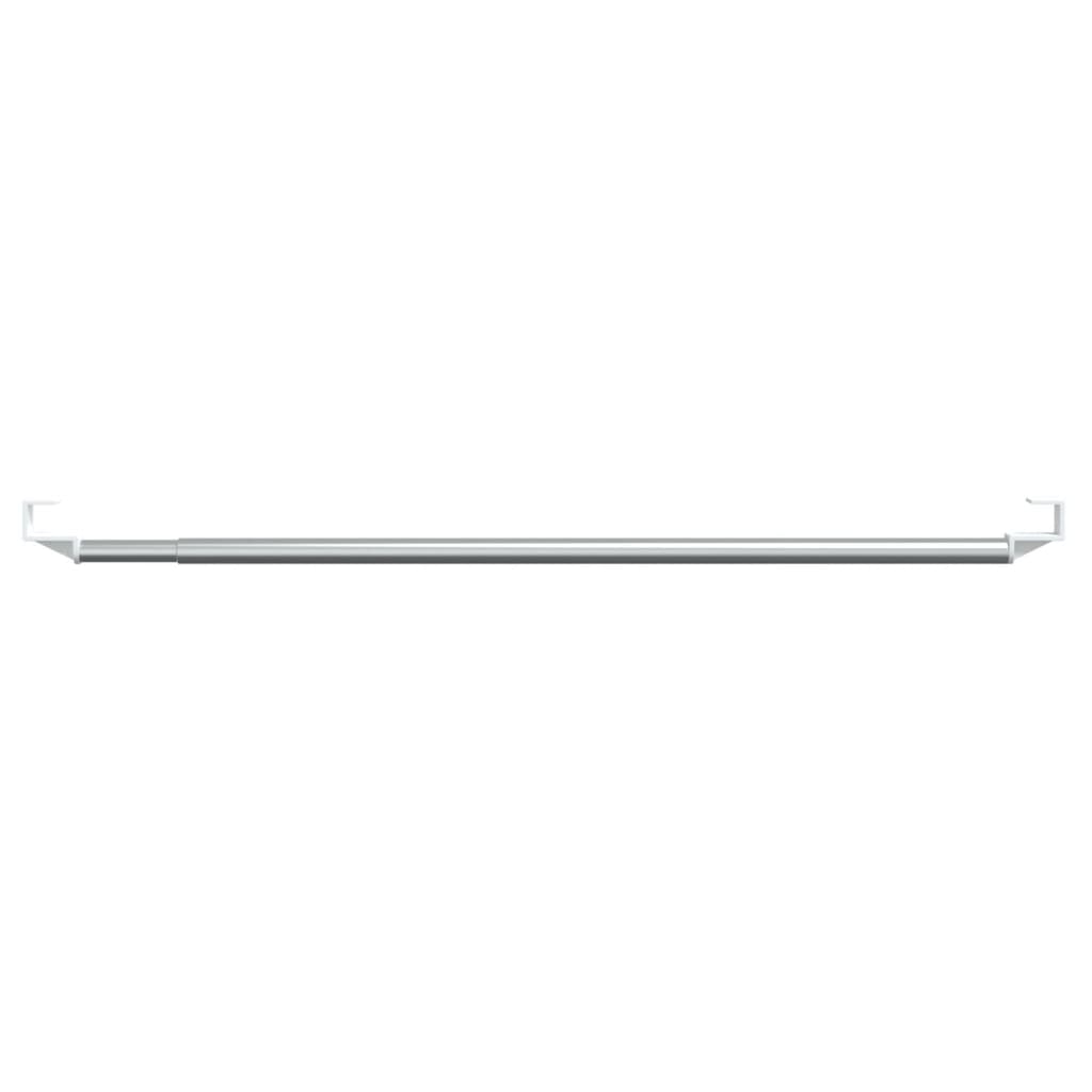 Karniše 2 kom bijelo-srebrne 40 - 60 cm aluminijske