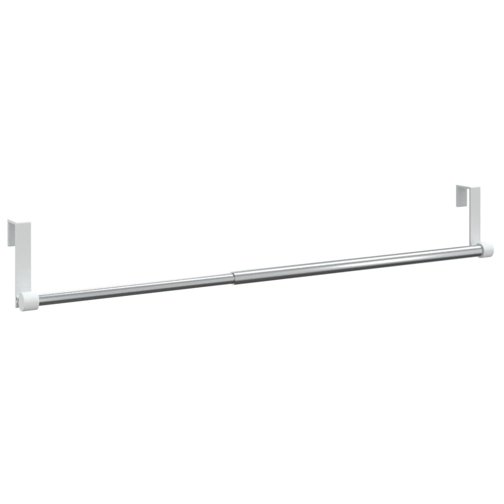 Karniše 2 kom bijelo-srebrne 40 - 60 cm aluminijske
