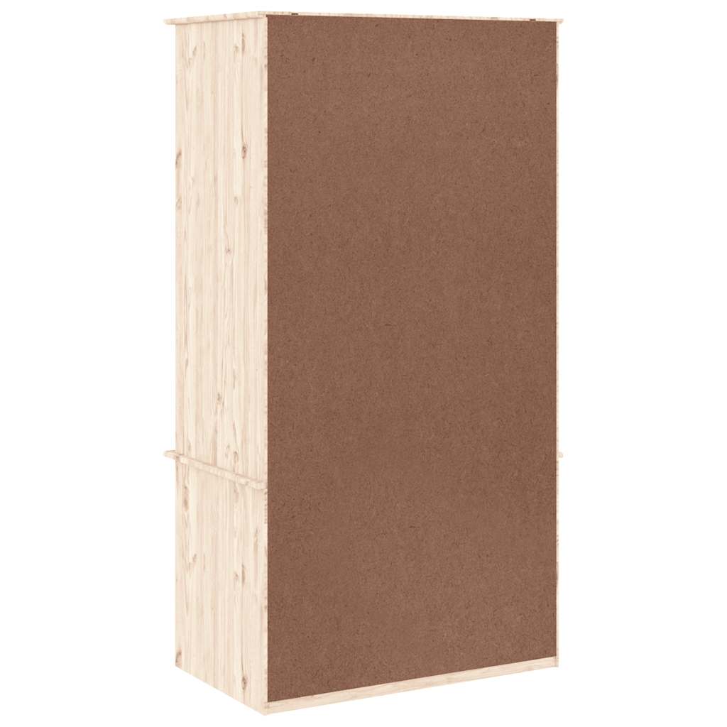 Ormar ALTA 90 x 55 x 170 cm od masivne borovine