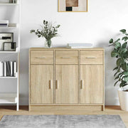 Komoda boja hrasta sonome 91x28x75 cm od konstruiranog drva