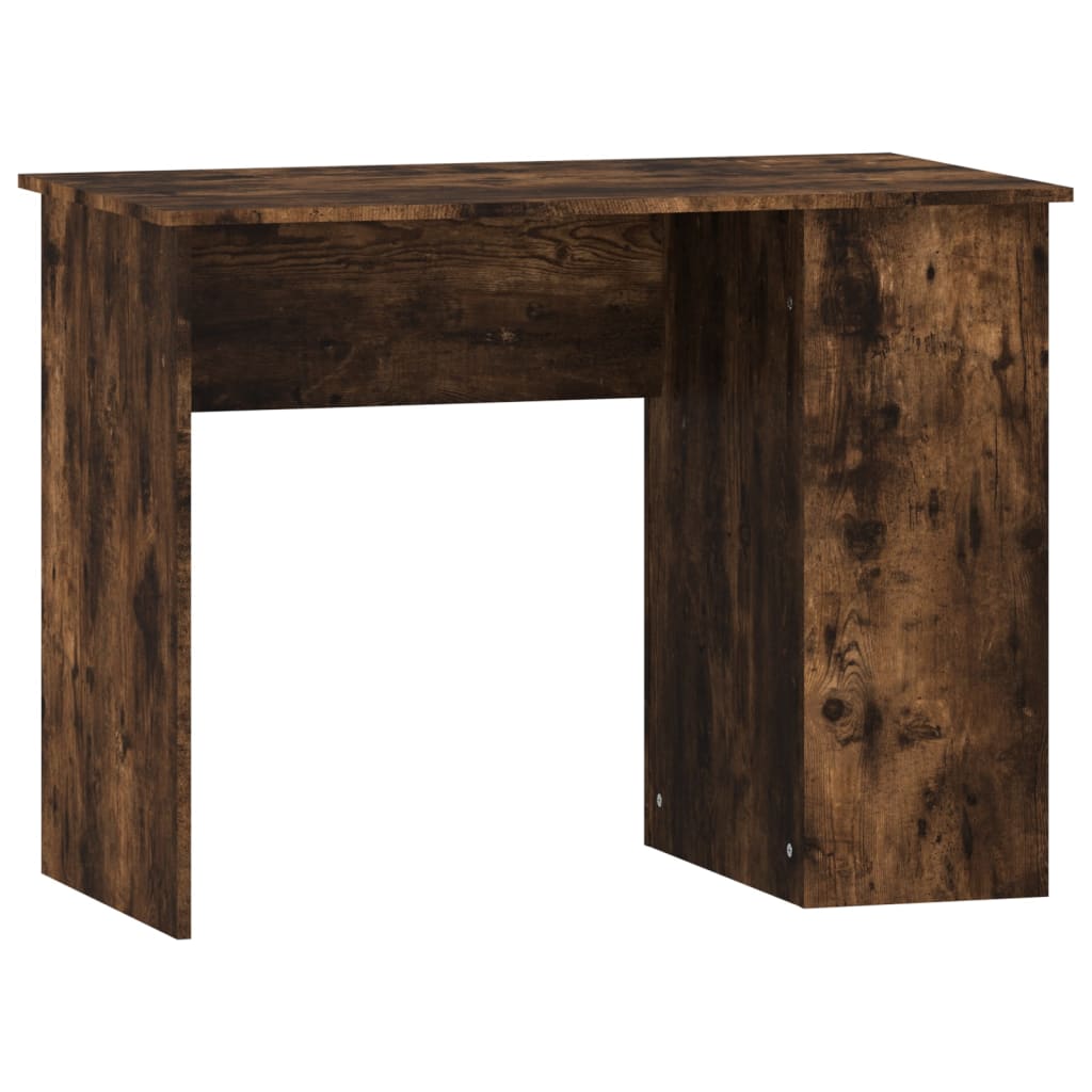 Radni stol boja dimljenog hrasta 100x55x75 cm konstruirano drvo
