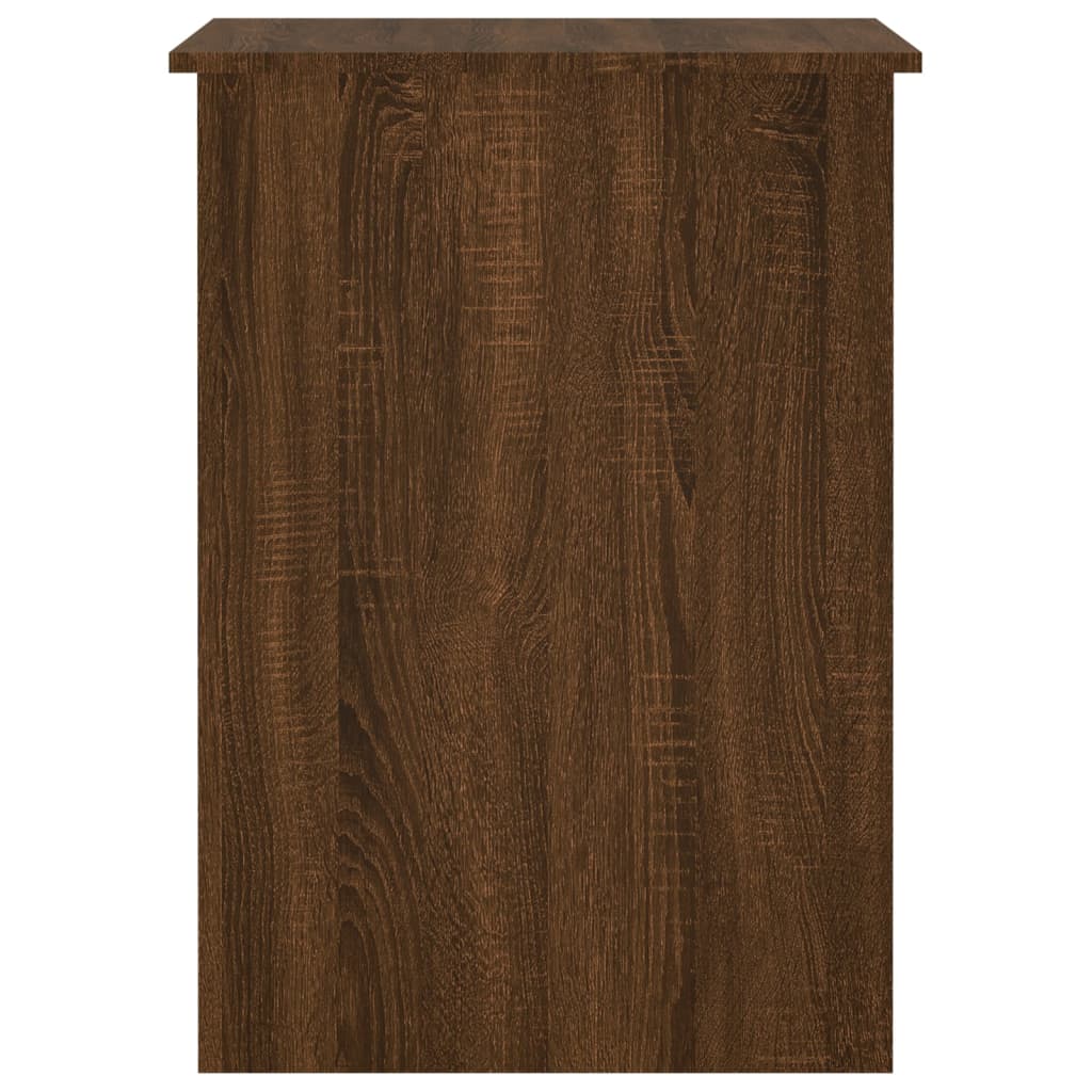Radni stol boja smeđeg hrasta 100x55x75 cm konstruirano drvo