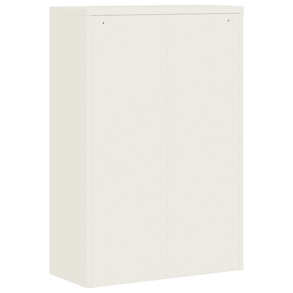 Ormarić za spise bijeli 90 x 40 x 140 cm čelični