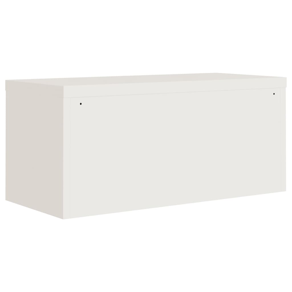 Ormarić za spise bijeli 90x40x145 cm čelični