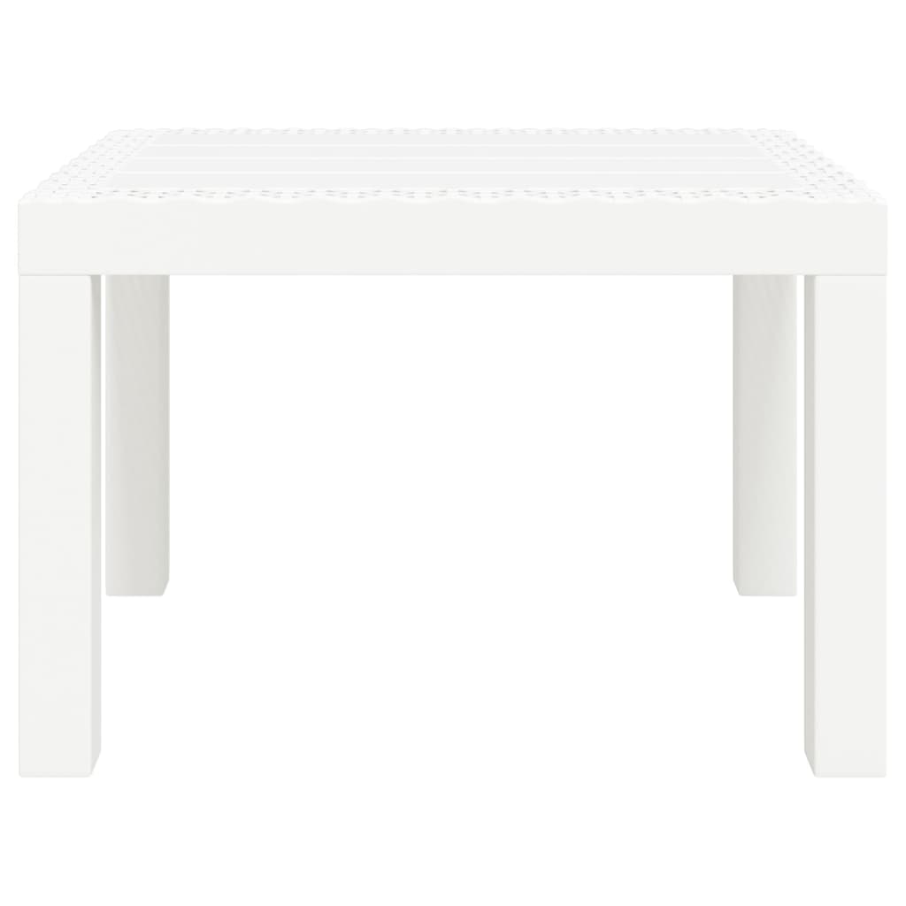 Vrtni stol bijeli 59 x 47 x40 cm PP