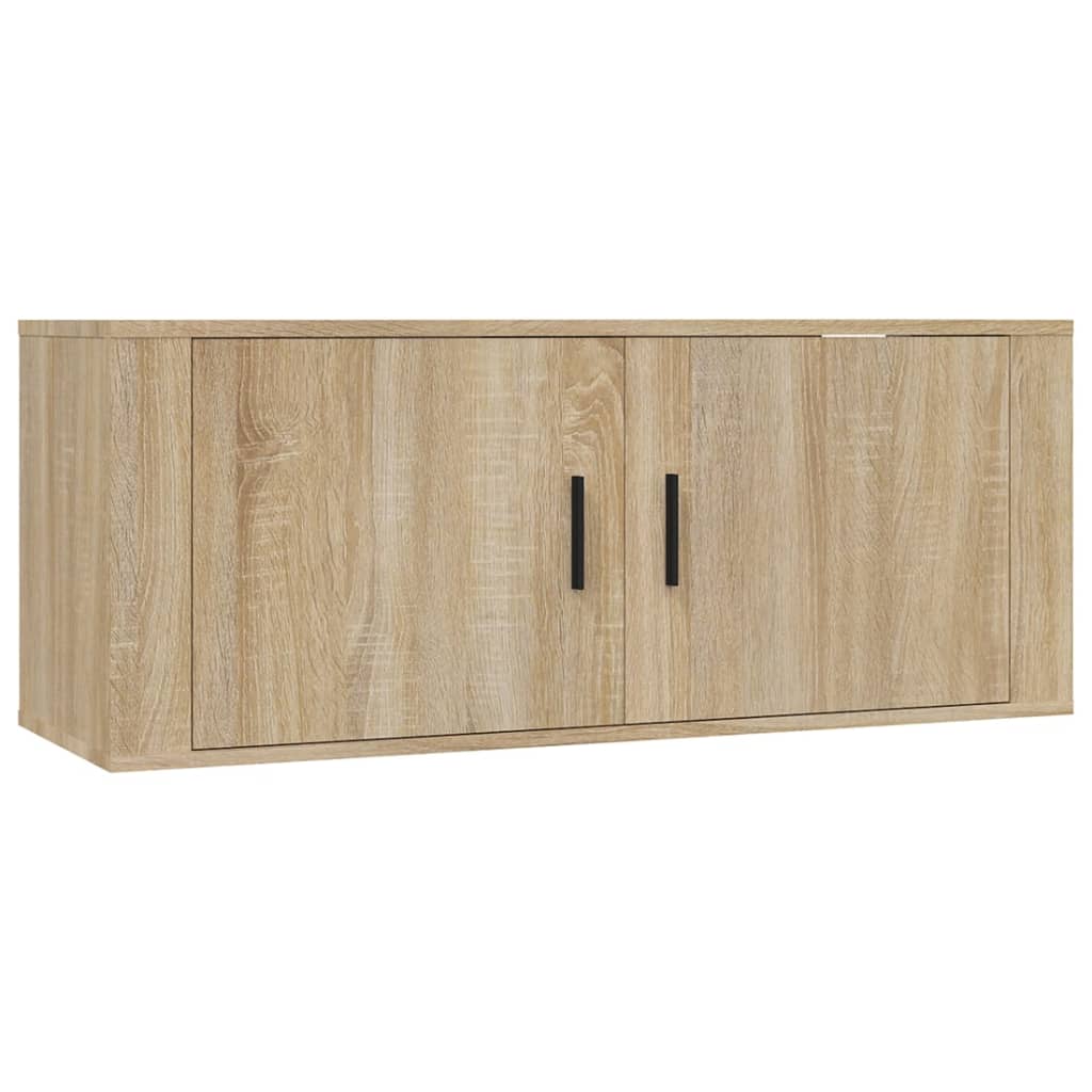 Zidni TV ormarići 2 kom boja hrasta sonome 100x34,5x40 cm