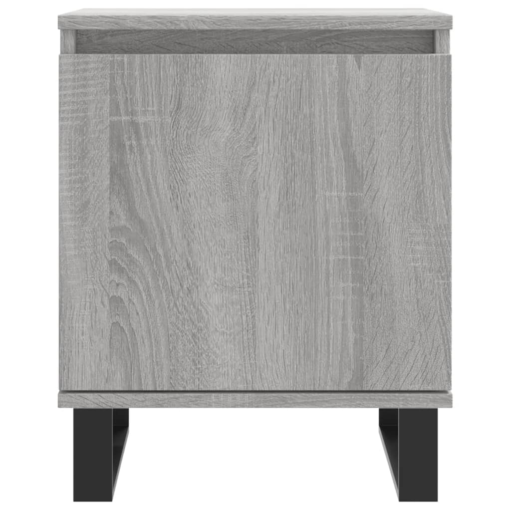 Noćni ormarići 2 kom boja hrasta 40x30x50 cm konstruirano drvo