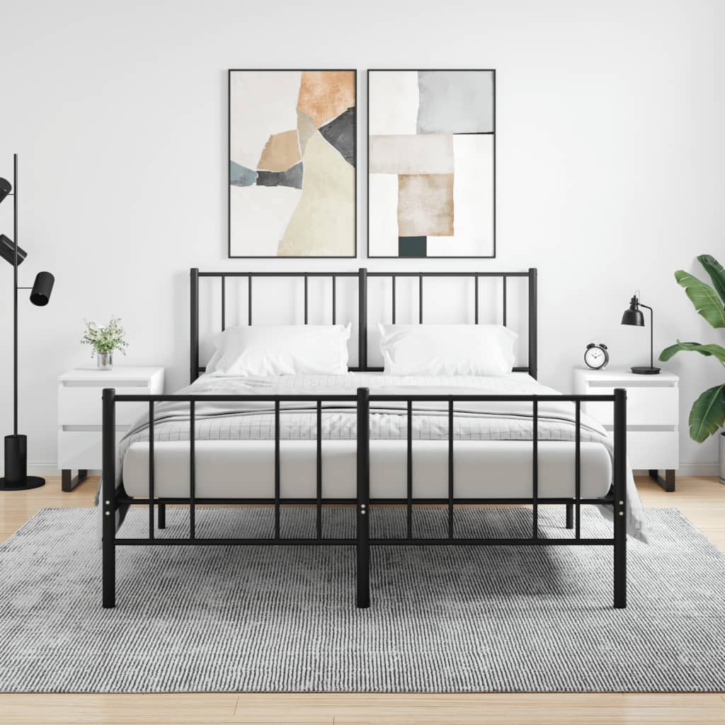 Noćni ormarići 2 kom bijeli 40 x 35 x 50 cm konstruirano drvo
