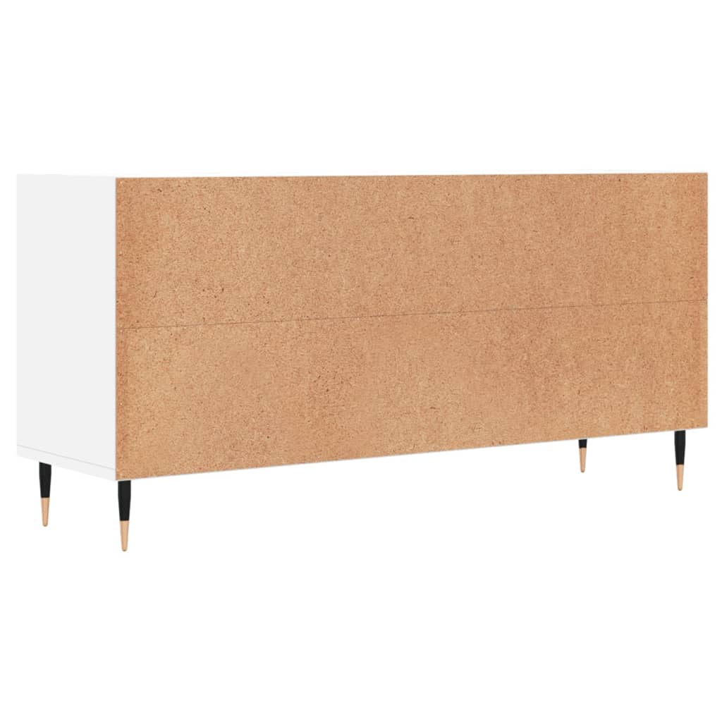 TV ormarić bijeli 103,5 x 30 x 50 cm od konstruiranog drva