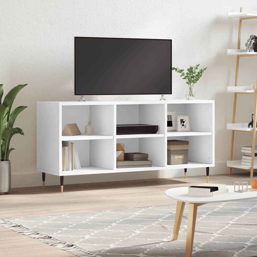 TV ormarić bijeli 103,5 x 30 x 50 cm od konstruiranog drva