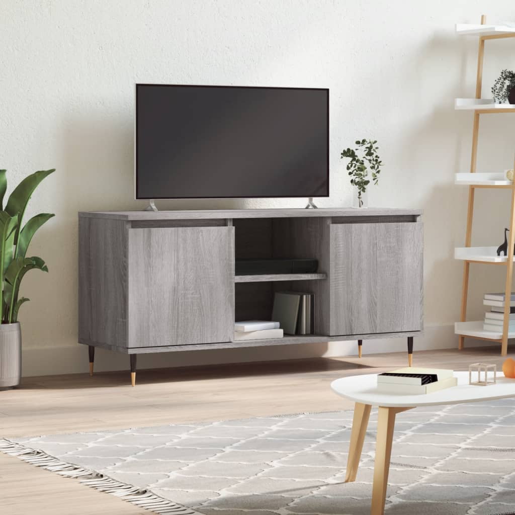 TV ormarić boja hrasta sonome 104x35x50 cm konstruirano drvo
