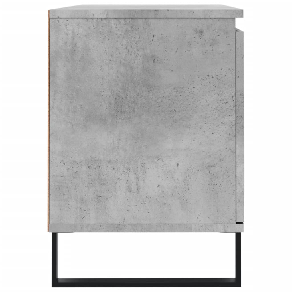 TV ormarić siva boja betona 104x35x50 cm od konstruiranog drva