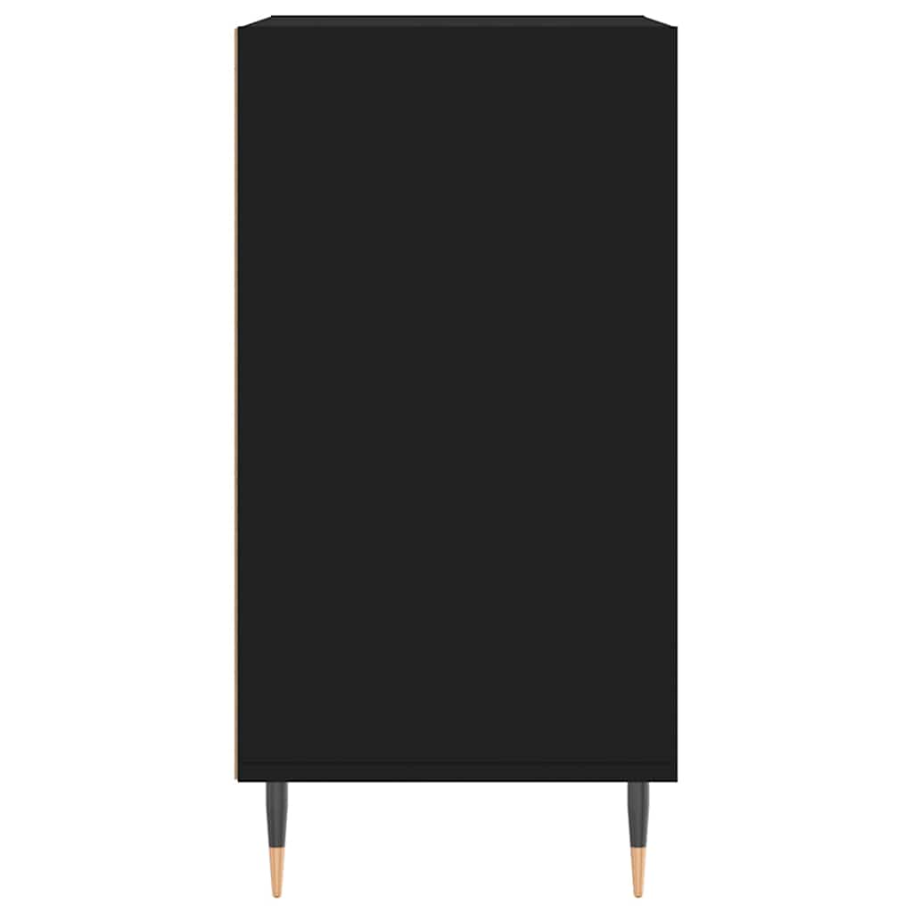 Komoda crna 57 x 35 x 70 cm od konstruiranog drva