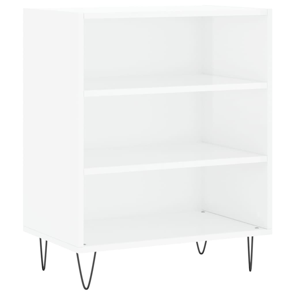 Komoda sjajna bijela 57 x 35 x 70 cm od konstruiranog drva