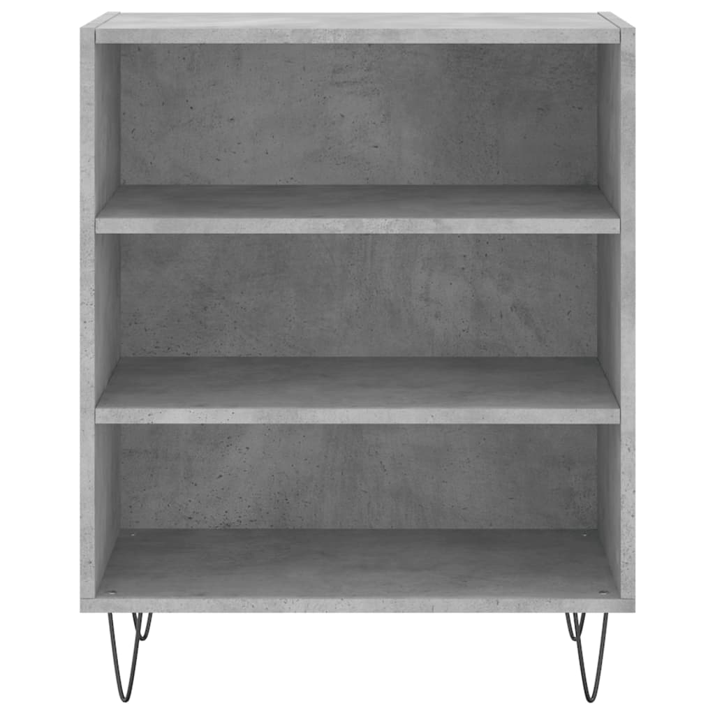 Komoda siva boja betona 57 x 35 x 70 cm od konstruiranog drva