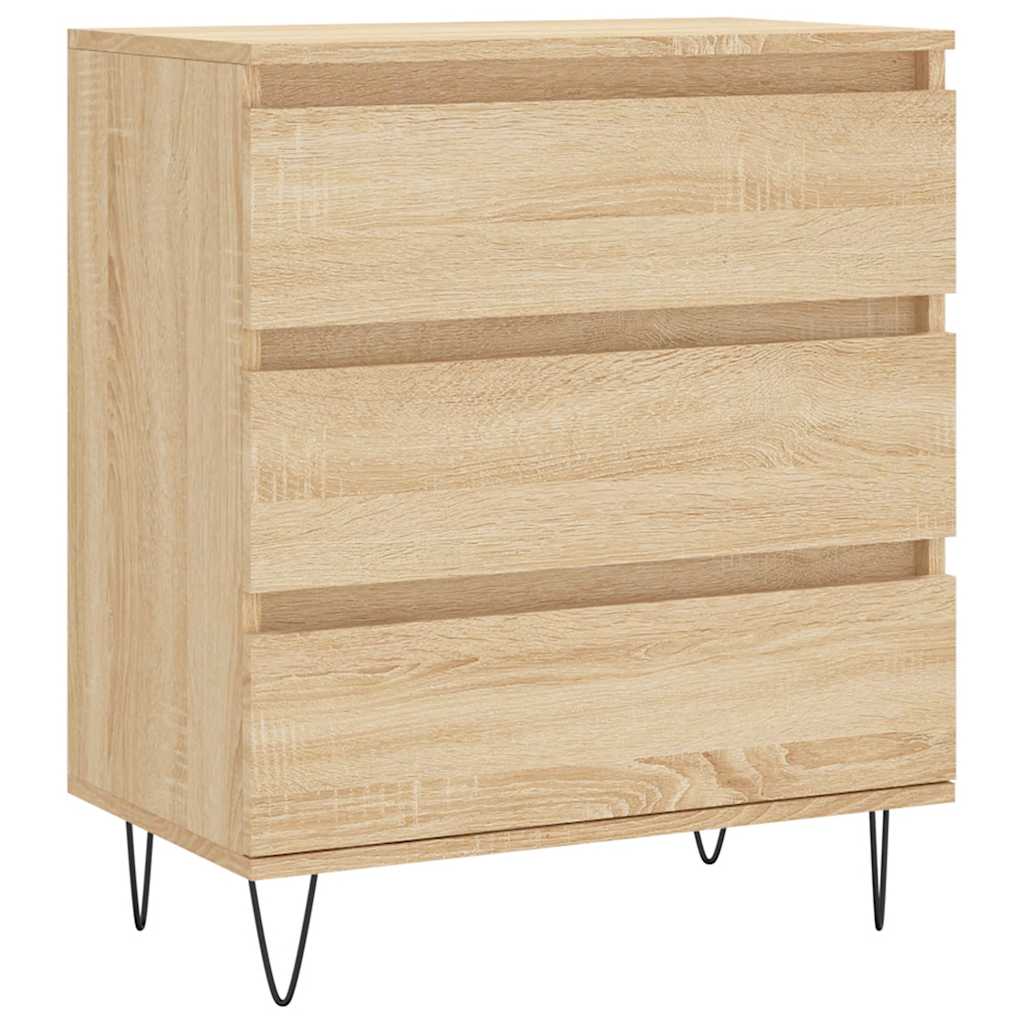 Komoda boja hrasta sonome 60 x 35 x 70 cm od konstruiranog drva