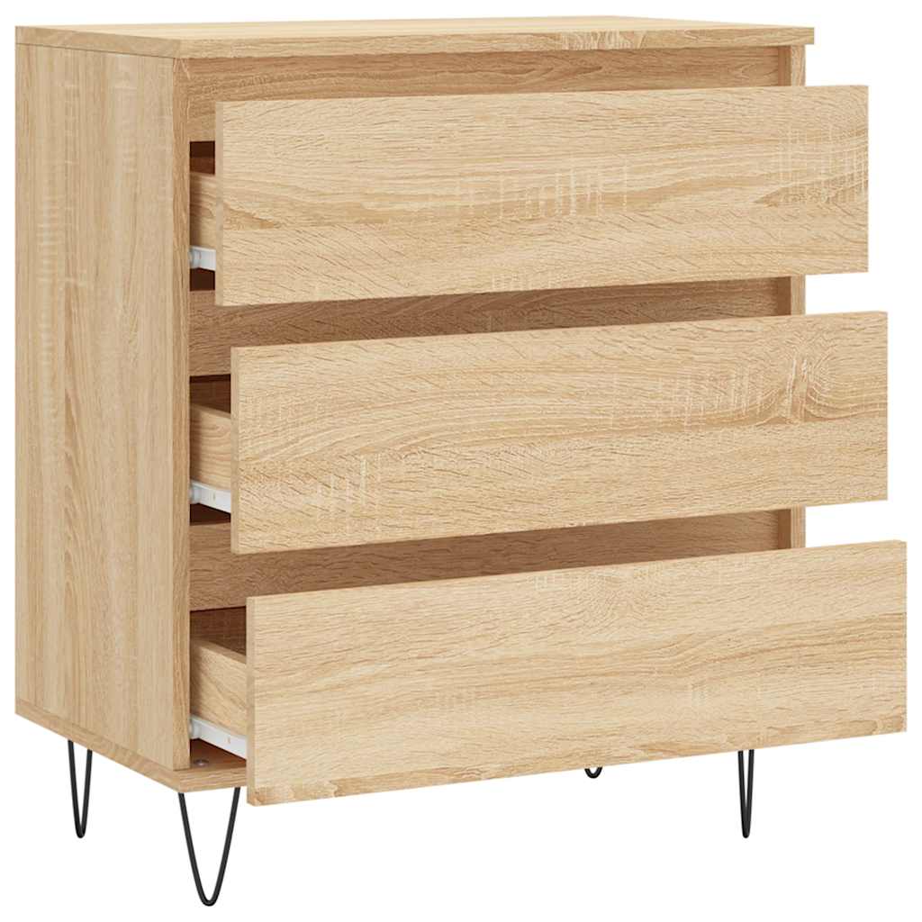 Komoda boja hrasta sonome 60 x 35 x 70 cm od konstruiranog drva