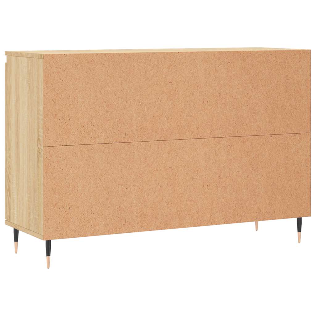 Komoda boja hrasta sonome 101,5x35x70 cm od konstruiranog drva