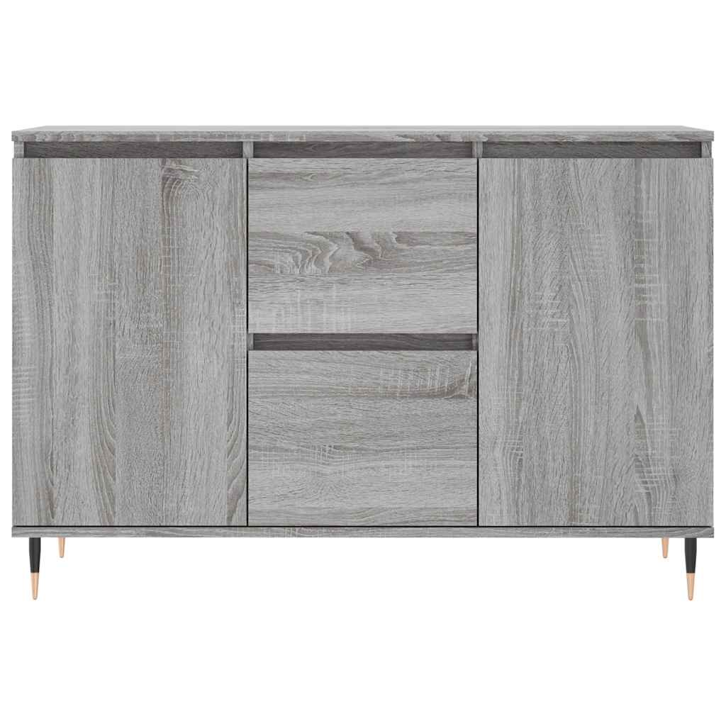 Komoda boja hrasta sonome 101,5x35x70 cm konstruirano drvo