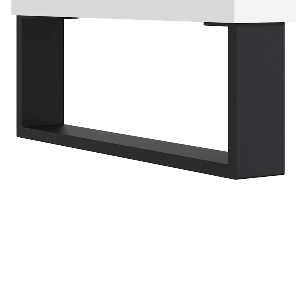 Komoda bijela 101,5x35x70 cm od konstruiranog drva