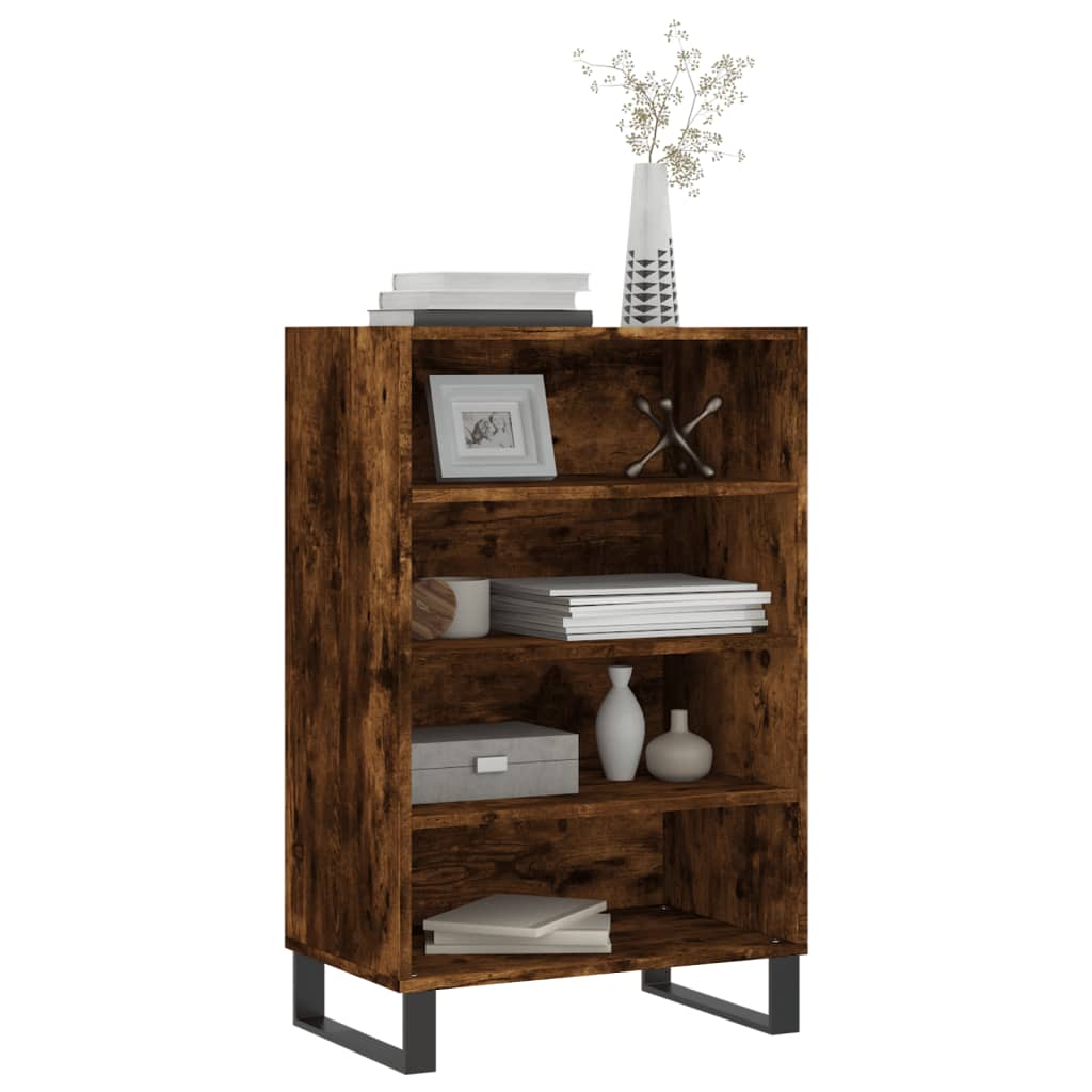 Visoka komoda boja hrasta 57 x 35 x 90 cm od konstruiranog drva