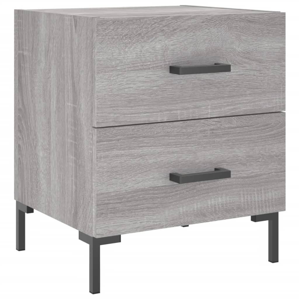Noćni ormarić boja hrasta sonome 40x35x47,5cm konstruirano drvo