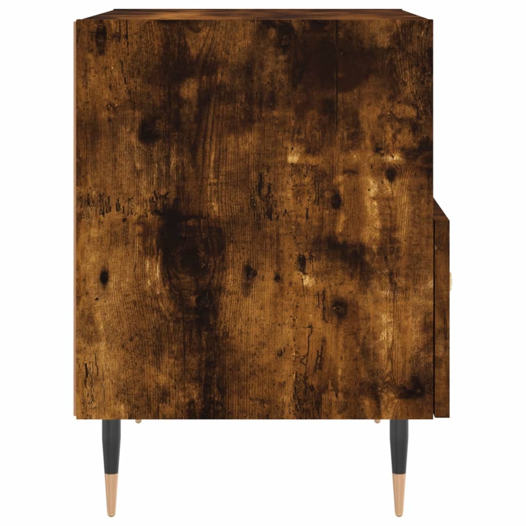 Noćni ormarići 2 kom boja hrasta 40x35x47,5cm konstruirano drvo