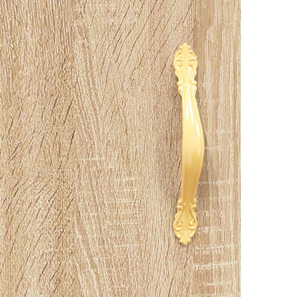 Noćni ormarići 2 kom boja hrasta sonome 40 x 40 x 50 cm drveni
