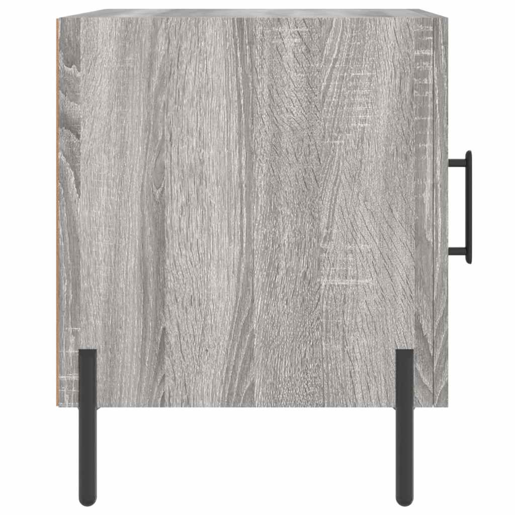 Noćni ormarići 2 kom boja hrasta 40x40x50 cm konstruirano drvo
