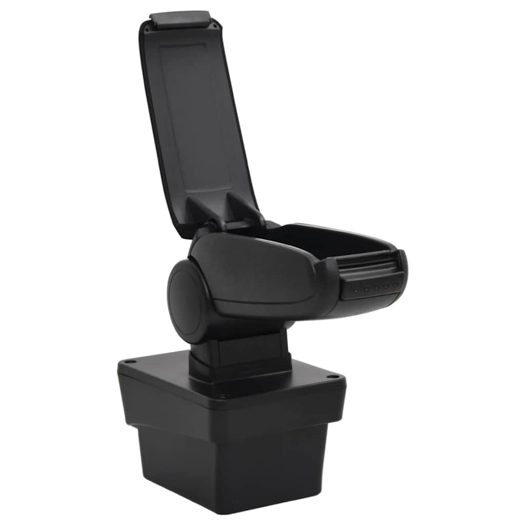 Naslon za ruke za automobil crni 17x40x(31-49) cm ABS