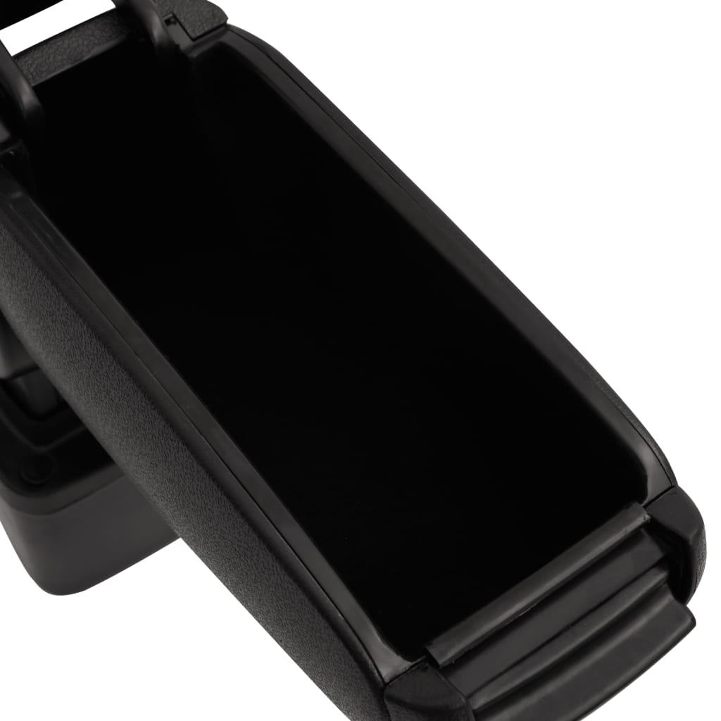 Naslon za ruke za automobil crni 14,5 x 31,5 x (30 - 48) cm ABS