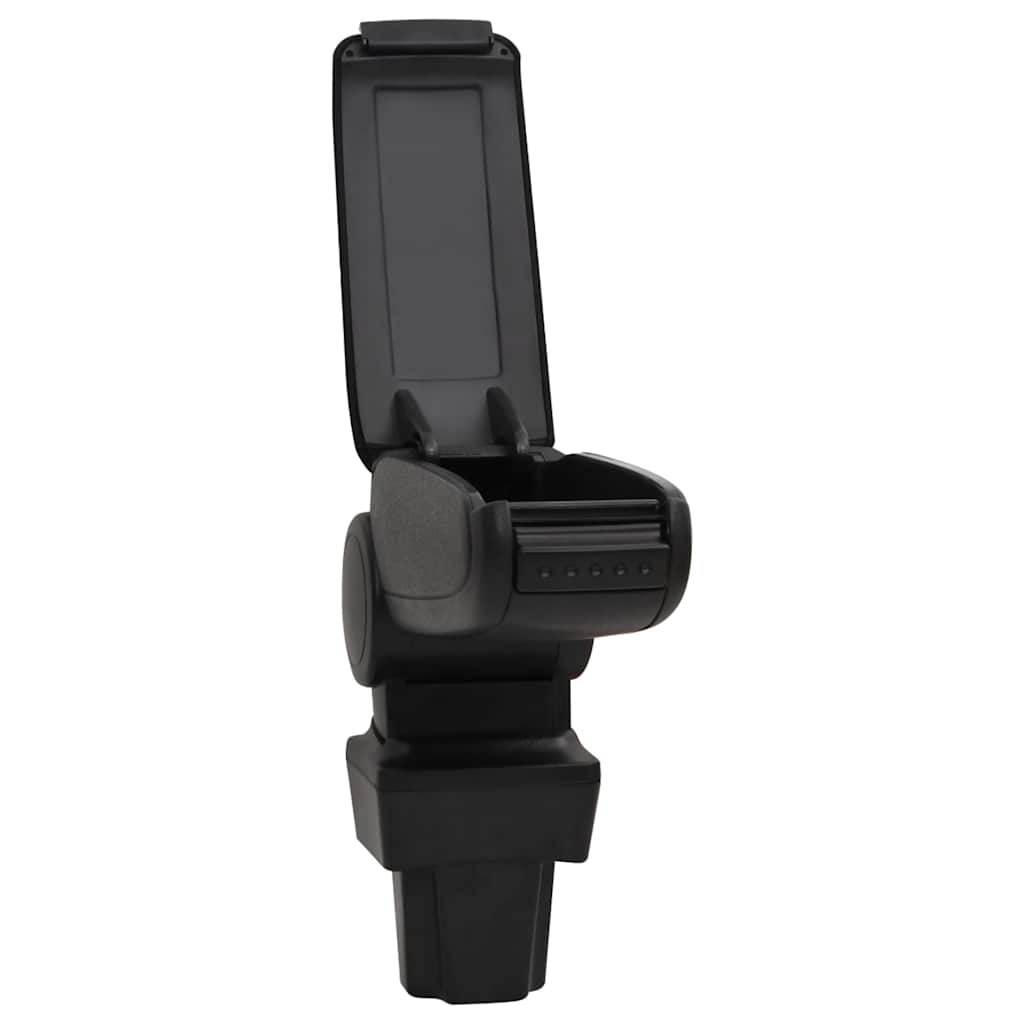 Naslon za ruke za automobil crni 11,5 x 32 x (30 - 50) cm ABS