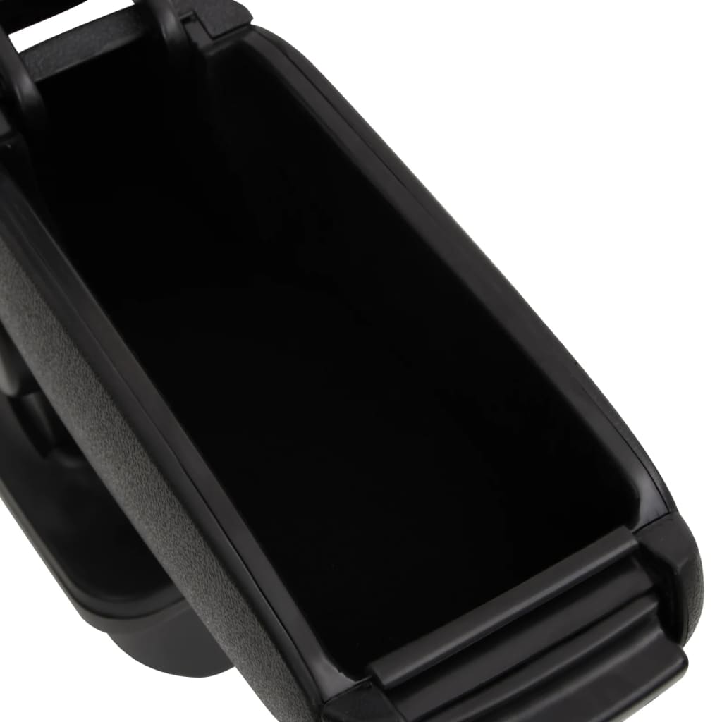 Naslon za ruke za automobil crni 14 x 35 x (37 - 53) cm ABS