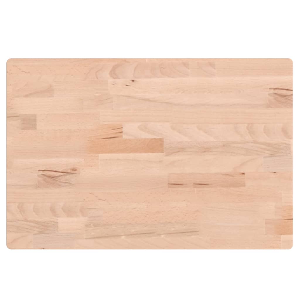Stolna ploča 60x40x1,5 cm pravokutna od masivne bukovine