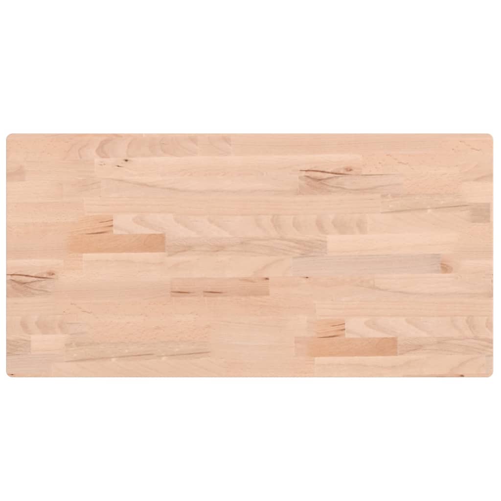 Stolna ploča 80 x 40 x 2,5 cm pravokutna od masivne bukovine