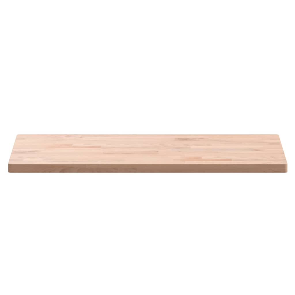 Stolna ploča 80 x 40 x 2,5 cm pravokutna od masivne bukovine