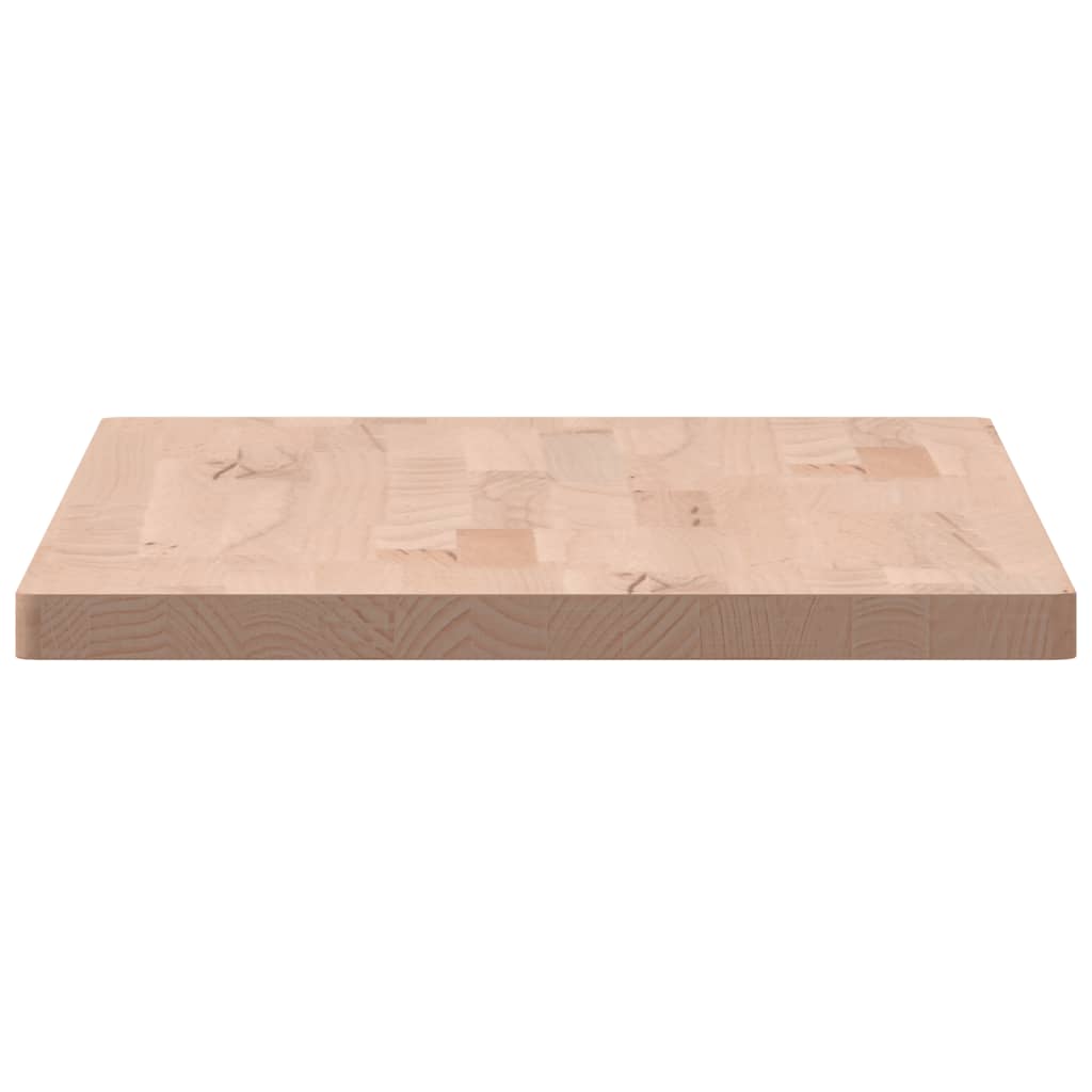 Stolna ploča 80 x 40 x 2,5 cm pravokutna od masivne bukovine