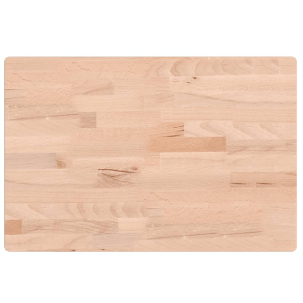Stolna ploča 60x40x4 cm pravokutna od masivne bukovine
