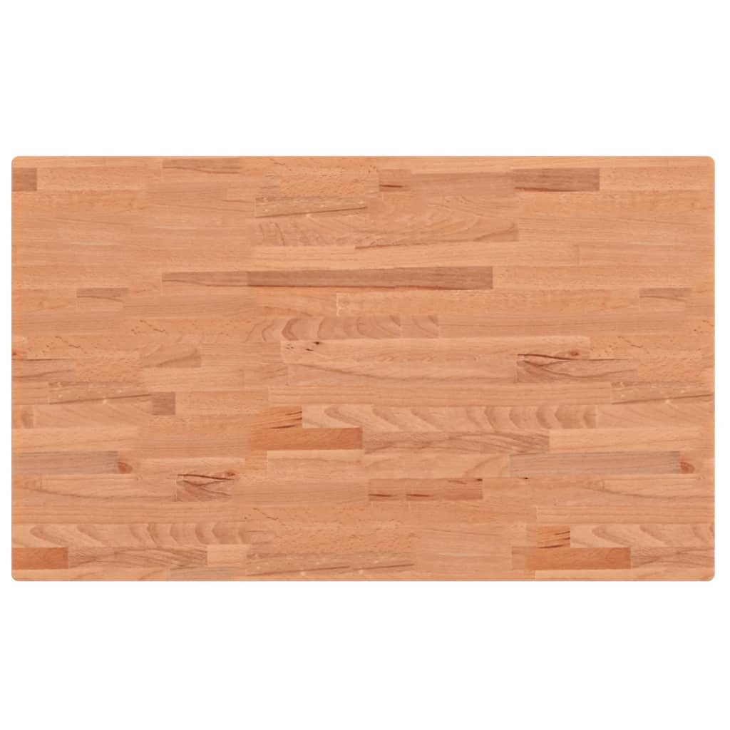 Stolna ploča 100 x 60 x 2,5 cm pravokutna od masivne bukovine