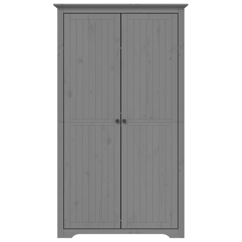 Ormar BODO sivi 99 x 53,5 x 173 cm od masivne borovine