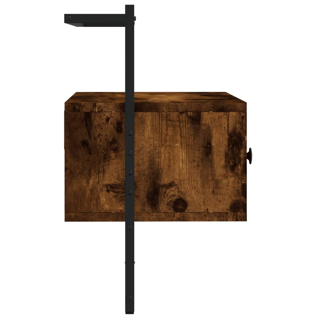 TV ormarić zidni boja hrasta 60,5x30x51 cm konstruirano drvo
