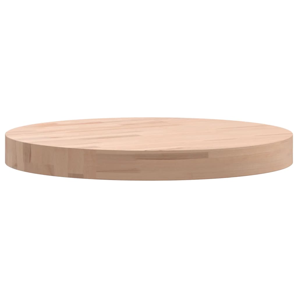 Stolna ploča Ø40x4 cm okrugla od masivne bukovine